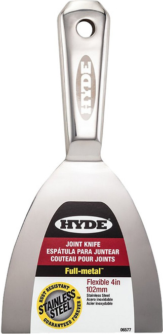 Hyde 06577 4" Flex All Stainless Steel Joint Knife HH