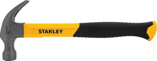 Stanley Tool STHT51512 16 oz. Curved Claw Hammer Fiberglass Handle Stanley Tool STHT51512 16 oz. Curved Claw Hammer Fiberglass Handle