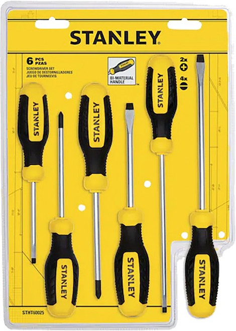 Stanley Tool STHT60025 6pc Screwdriver Set