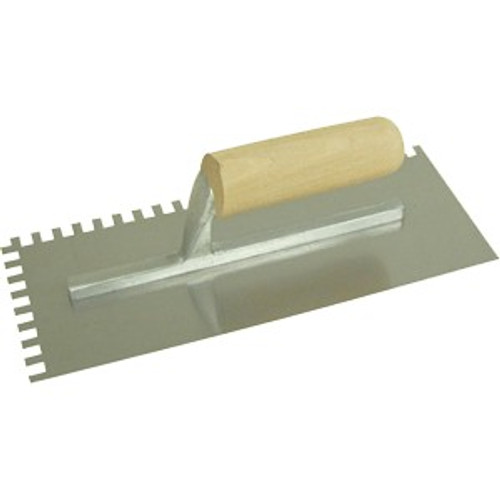 Marshalltown 16173 973 Notch Trowel; 1/4 X 1/4 X 1/4 SQ