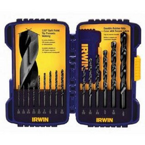 Irwin 314015 Black Oxide Drill Bit Set 15Pc