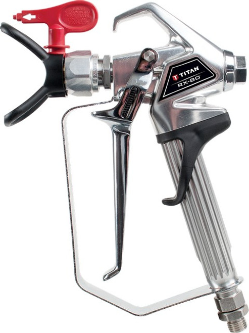 Titan 538005 RX-80 Four-Finger Airless Paint Spray Gun w/TR1 Tip