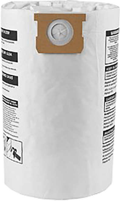 Shop Vac 9066333 Filter Bag f/15-22 Gal Vacs 3Pk