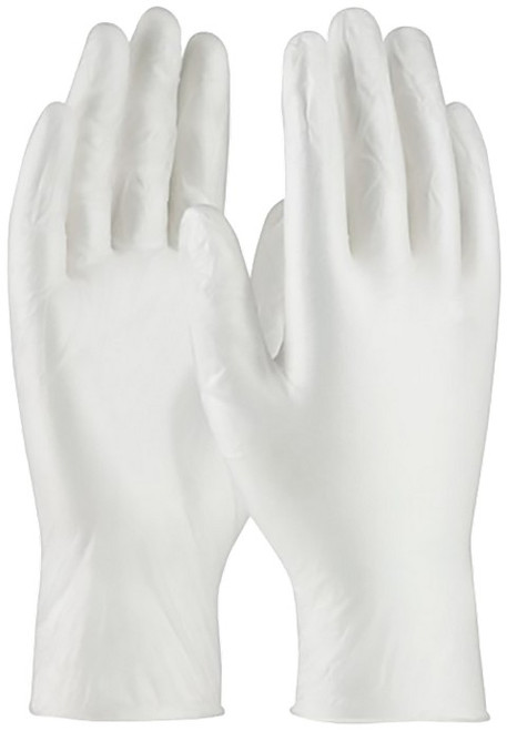PIP Ambi-Dex 64-V3000/XL Disposable Vinyl Ind. Grade Clear Powdered 3 Mil Extra Large Gloves 100Pk