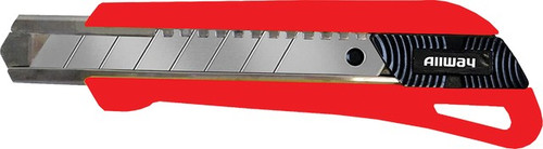 Allway KS7 18mm 7-Point Deluxe Snap Off Knife w/3 Blades