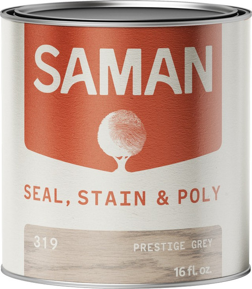 SamaN SSP-319-16 pt Prestige Grey Seal Stain and Poly