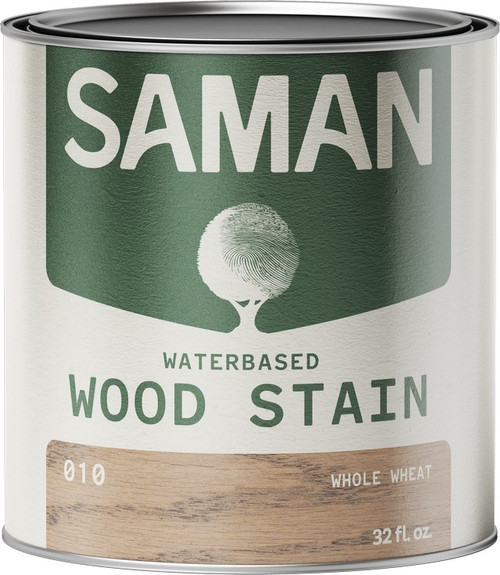 SamaN WWS-010-32 qt Whole Wheat Water Based Stain - 6ct. Case