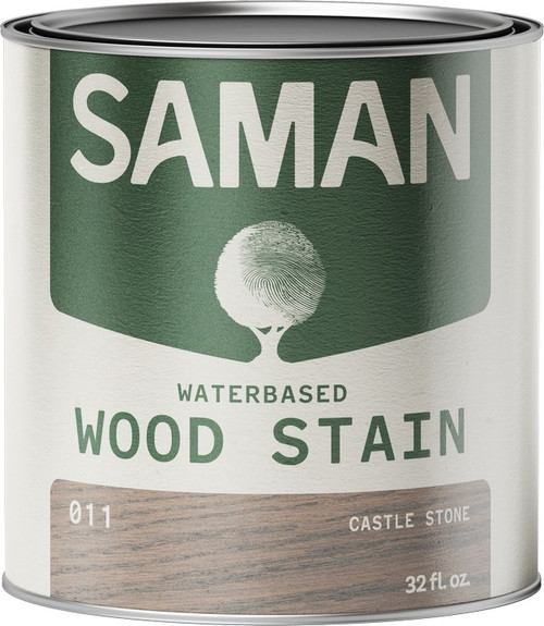 SamaN WWS-011-32 qt Castle Stone Water Based Stain