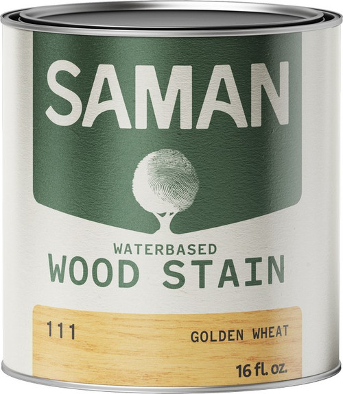 SamaN WWS-111-16 pt Golden Wheat Water Based Stain - 12ct. Case