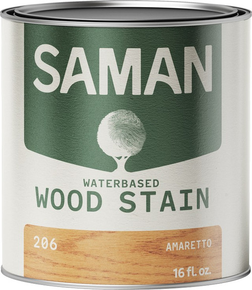 SamaN WWS-206-16 pt Amaretto Water Based Stain