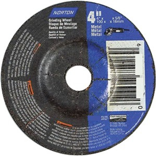 Norton 01194 4-1/2" Clipper Classic Diamond Blade Wet or Dry Continuous Rim Wheel -