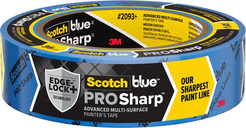 3M 2093+-36EC 1.41" x 60yd PROSharp Advanced Multisurface Painters Tape