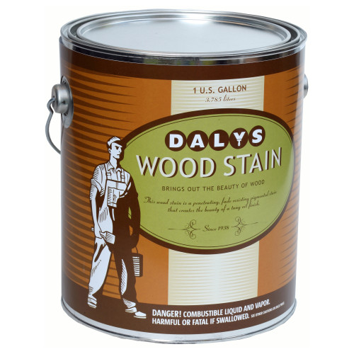 1 Gal Daly's 101041 Walnut Wood Stain Penetrating Wood Stain - Case of 4
