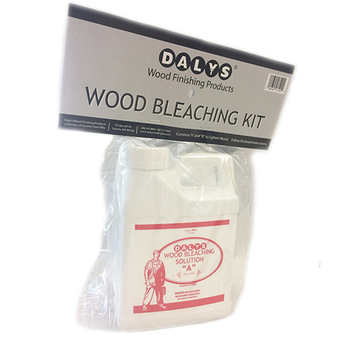 1 Pt Daly's 17190 Wood Bleaching Wood Bleach Kit, Part A and B