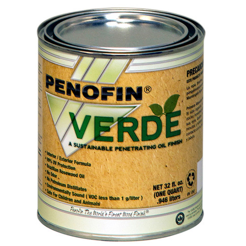 1 Qt Penofin F0VPQT Cypress Verde Odorless Zero VOC Interior/Exterior Stain - Case of 6