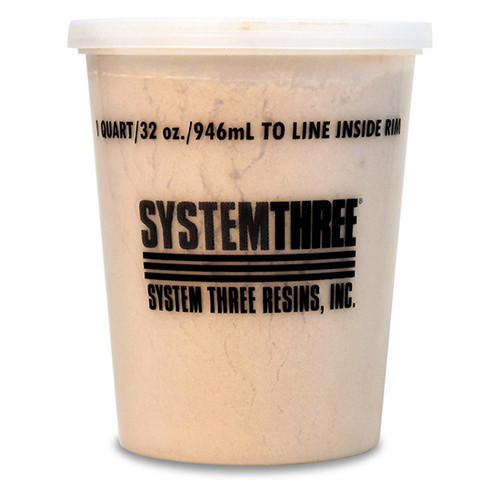 1 Qt System Three Resins 3110S16 System Three Wood Flour, Fibrous Filler