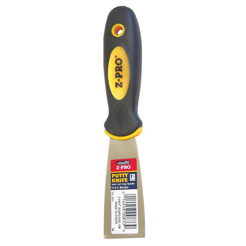 1-1/2" Premier 833 Z-Pro Putty Knife Flex, Soft Grip Handle - Case of 24