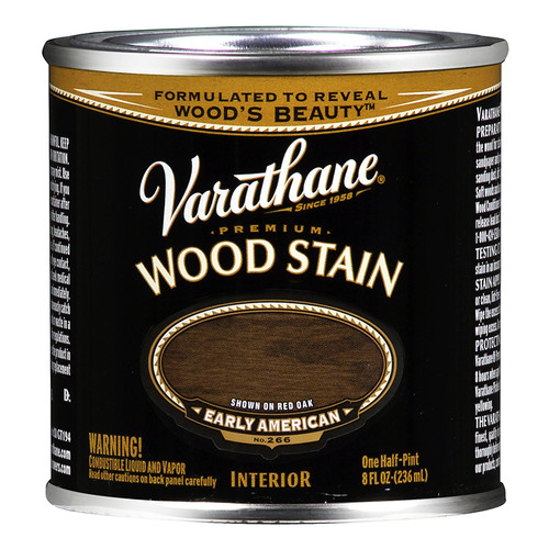 1/2 Pt Rust-Oleum 211806 Early American Varathane Interior Oil-Based Premium Wood Stain - Case of 4