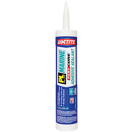 10 Oz Loctite 2016891 PL Marine PL Marine Fast Grab Fast Cure Adhesive Sealant