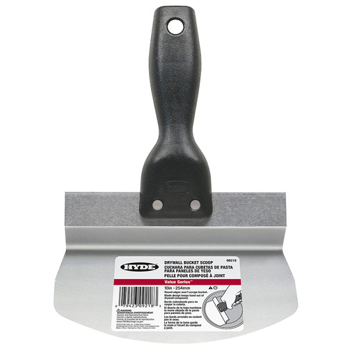 10" Hyde 09218 Value Series Drywall Bucket Scoop - Case of 5
