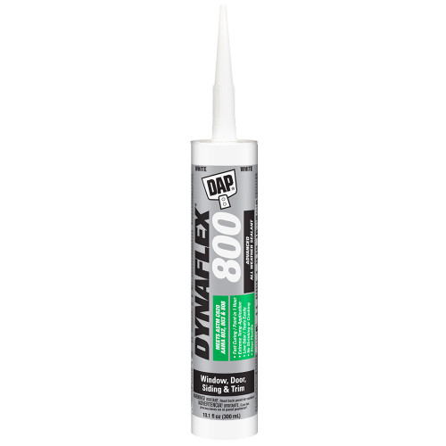 10.1 Oz Dap 80832 Black Dynaflex 800 Window, Door & Siding Exterior Elastomeric Sealant - Case of 12