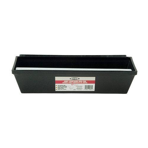 12" Hyde 09075 Hyde Heavy Duty Metal-Edge Mud Pan