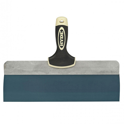 14" Hyde 9244 Pro Project Blue Steel Taping Knife w/ Extruded Back - Case of 5