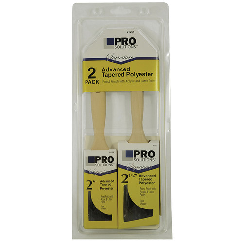 2" & 2-1/2" Pro Solutions 21251 Signature, ATP Brush Set, 2-Piece