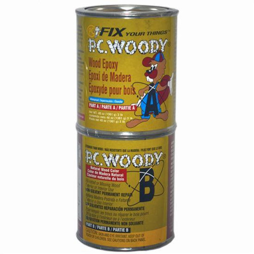 48 Oz Protective Coatings 643334 PC-Woody Wood Epoxy Paste