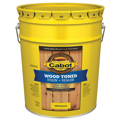 5 Gal Cabot 3000 Natural Wood Toned Deck & Siding Stain