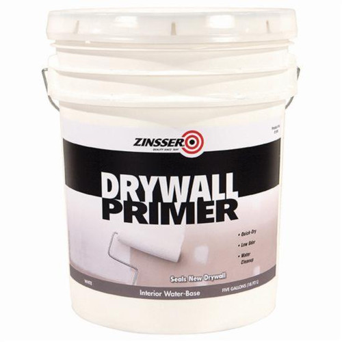 5 Gal Zinsser 01500 White Drywall Primer Seals New Drywall