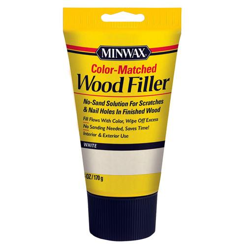 6 Oz. Minwax 448540000 White Minwax Color-Matched Wood Filler