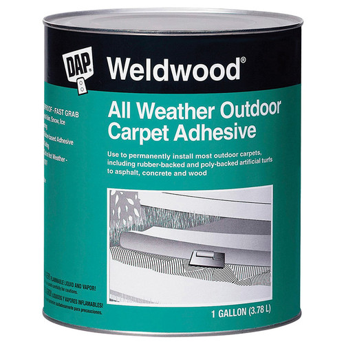 1 Gal Dap 00443 Weldwood All Weather Outdoor Carpet Adhesive