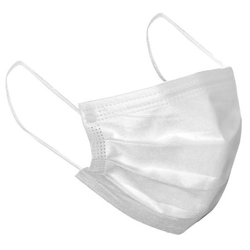 Great Neck 26045 White Great Neck Disposable Personal Safety Mask, 50-Pack