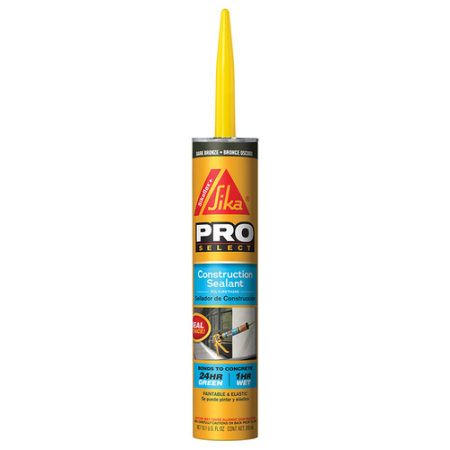 10.1 Oz Sika 515310 Dark Bronze Sikaflex All Purpose Construction Sealant