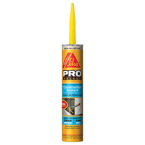 10.1 Oz Sika 515311 Capitol Tan Sikaflex All Purpose Construction Sealant