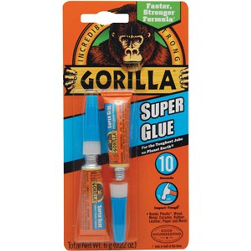 Gorilla Glue 7800109 3g Gorilla Glue Super Glue (2pk)