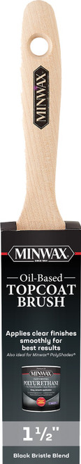 Minwax 427340150 1-1/2" Oil Based Topcoat Brush