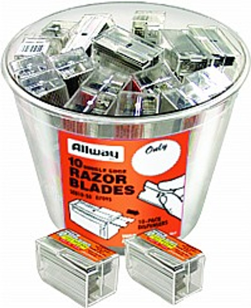 Allway SEB100/5 5pk #9 Single Edge Razor Blade (100/bucket)