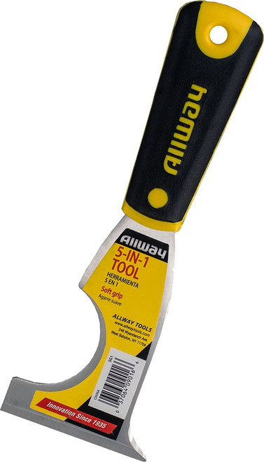 Allway SG1 5-In-Painters Tool w/Soft Grip Handle