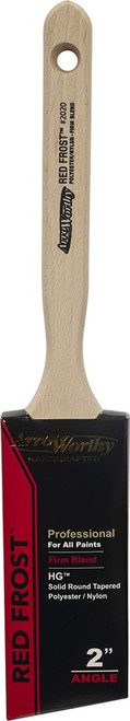 ArroWorthy 2020 2" Red Frost Angular Sash Paint Brush