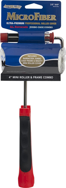 ArroWorthy 411JB-MFR3C 11" x 4" Jumbo Cage Frame w/Microfiber Roller Cover (3/8" Nap)
