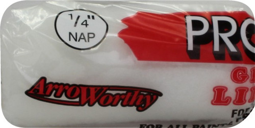 ArroWorthy 4FGL2 4" x 1/4" Nap Glossdel Lintless Roller Cover