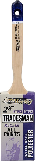 ArroWorthy 6032 2-1/2" Tradesman Blended Polyester Flat Sash Paint Brush
