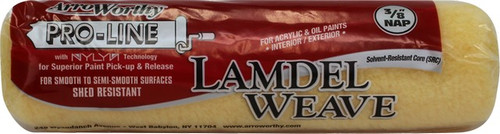 ArroWorthy 9FLD3 9" x 3/8" Nap Lamdel Weave Roller Cover