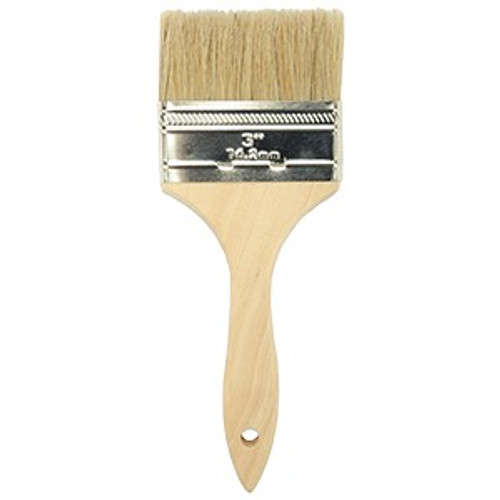 Arroworthy #1500 3" White China Bristle Chip Brush
