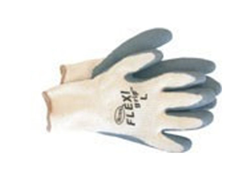 Boss 8426M Med Flexi Grip Blue Latex Palm String Knit Glove