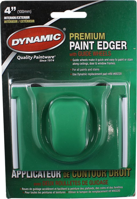 Dynamic 00219 4" Interior/Exterior Molding & Trim Paint Edger w/Guide Wheels
