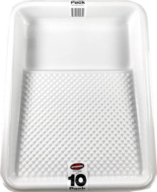 Dynamic 00434 qt (1l) White Disposable Paint Tray Liner Fits 00190 (10pk)