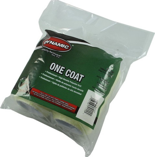 Dynamic 51009 4" x 3/8" Nap One Coat Professional Roller Cover (2pk)